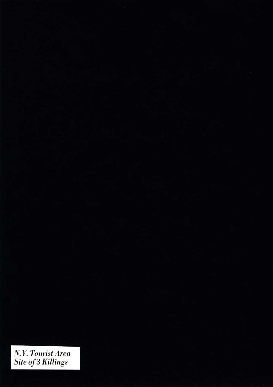 N.Y. Tourist Area Site of 3 Killings (Back)