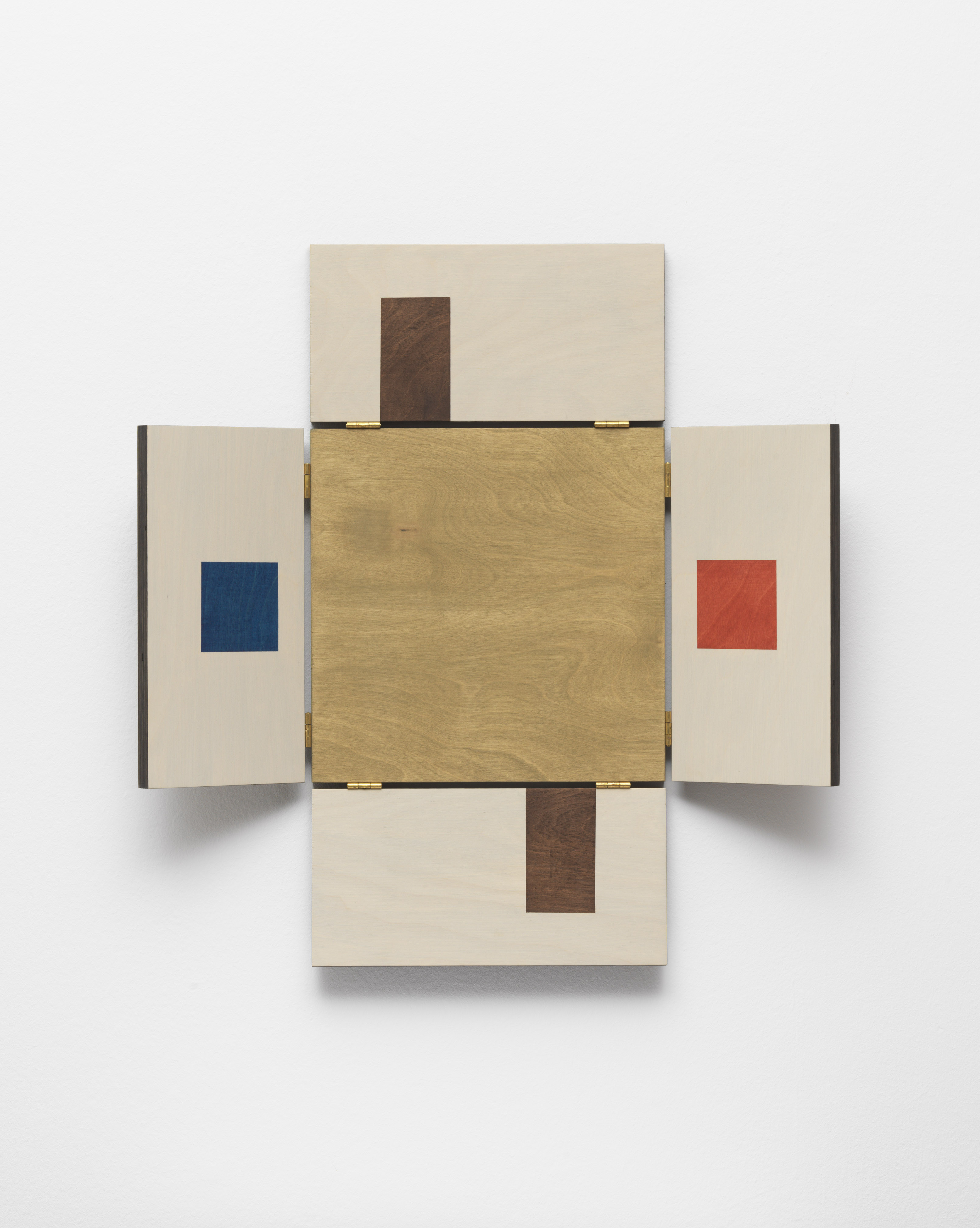 Maquette (Room with Two Paintings on the Walls), 2024