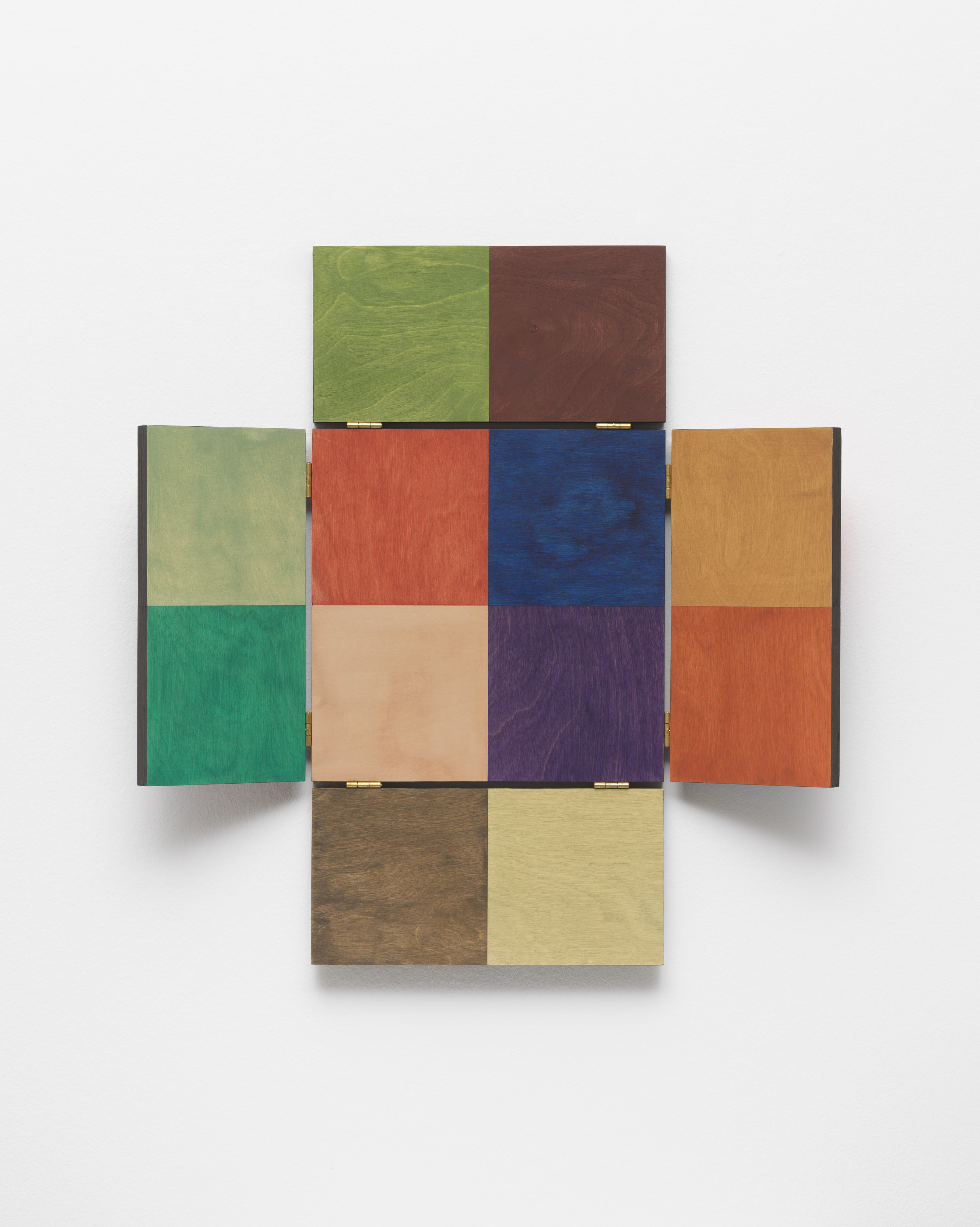 Maquette (Room with Painted Walls and Floor) I, 2024