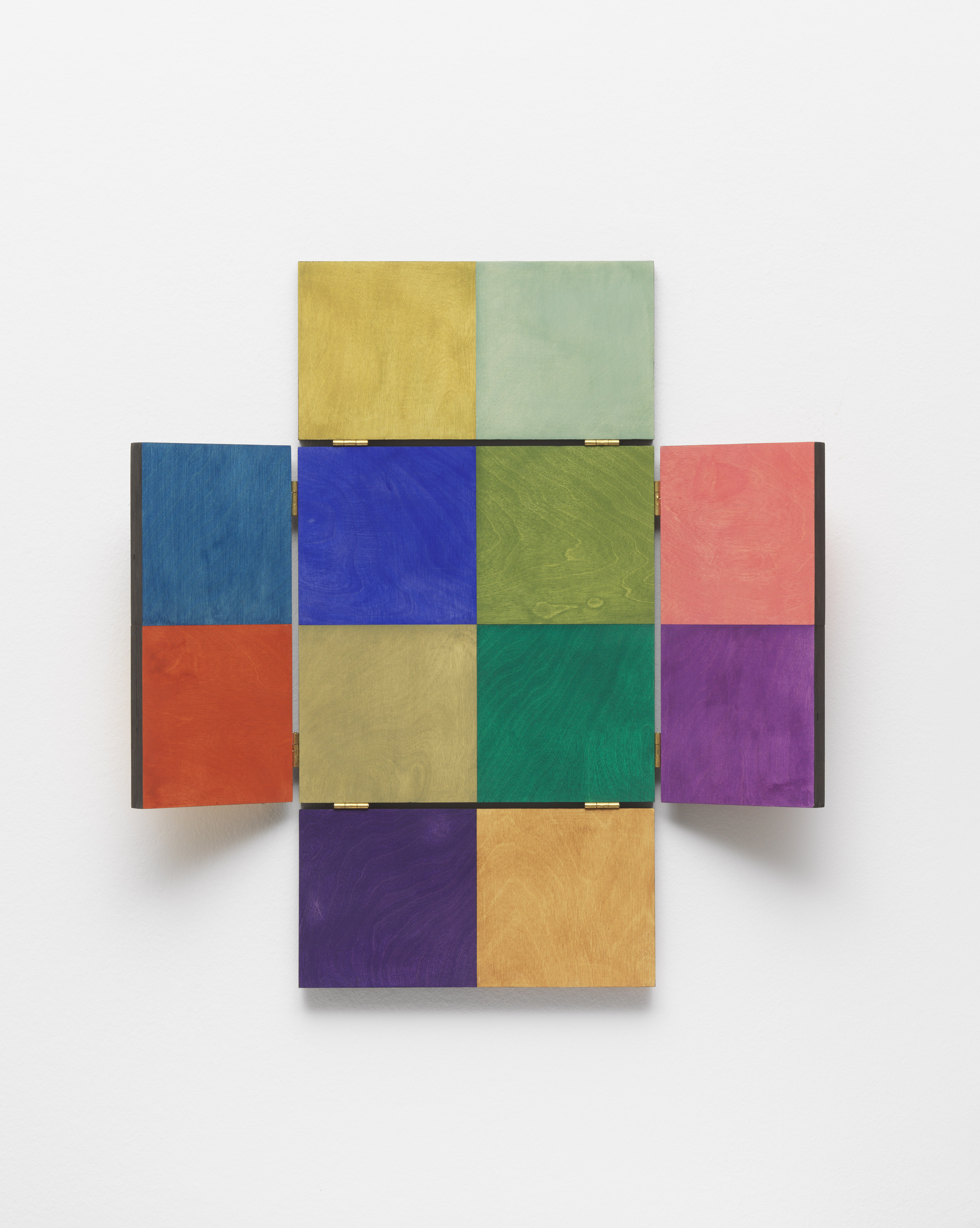 Maquette (Room with Painted Walls and Floor) II, 2024